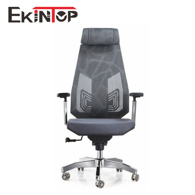 Accoudoir d'Officeworks Gray Mesh Chair Swivel Ergonomic With pp