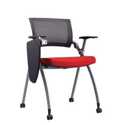 Chaise s'exerçante ergonomique empilable avec écrire la Tablette pour la pièce d'Officeworks