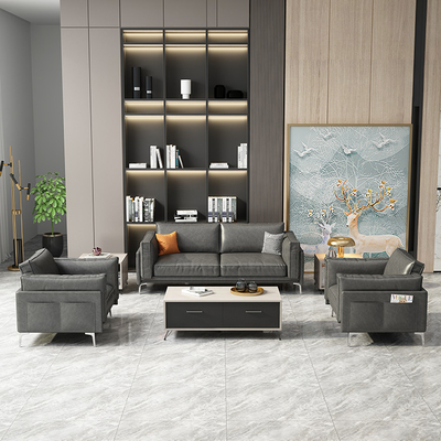 OEM matériel moderne conPourtable moderne de Sofa Pour Office Reception Fabric