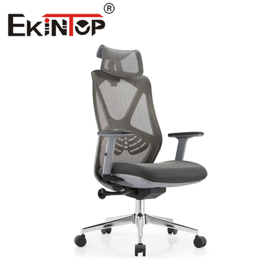 Offres spéciales chaise d'ordinateur chaise en maille de luxe roulant chaise de bureau de Massage pivotant avec appui-tête de soutien lombaire pour le travail