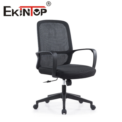 Chaise de bureau confortable en maille pour les personnes grasses avec soutien lombaire, chaise ergonomique en maille d'ordinateur