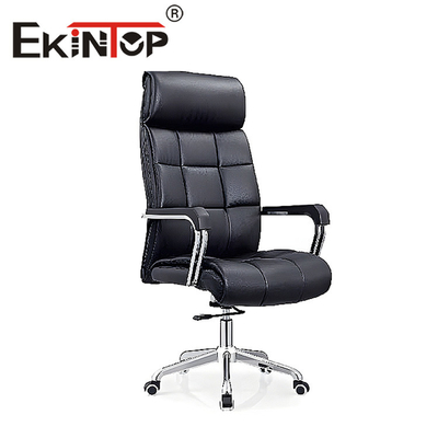Fauteuil de bureau de massage personnalisable avec accoudoir en cuir PU