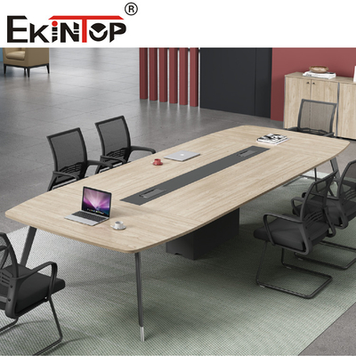 Longue table de conférence moderne 10 personnes réunissant le bureau garantie de 5 ans