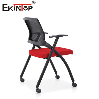 Chaises de salle d'entraînement ergonomiques avec appuie-bras fixes en nylon