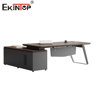 Design de bureau de style moderne avec armoire de rangement personnalisable