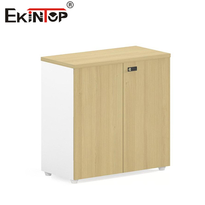 Prix réduit Armoire à fichiers en bois pour le stockage de documents de bureau