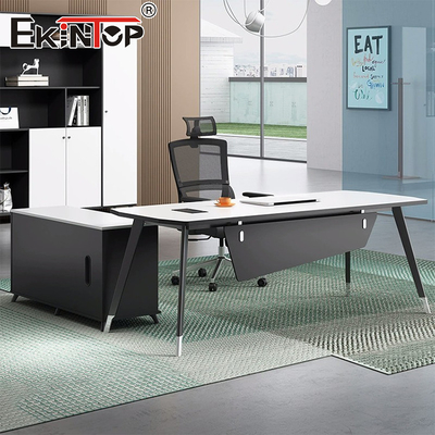 Moderne bureau en bois Bureau des gestionnaires Bureau Bureau informatique Bureau industriel