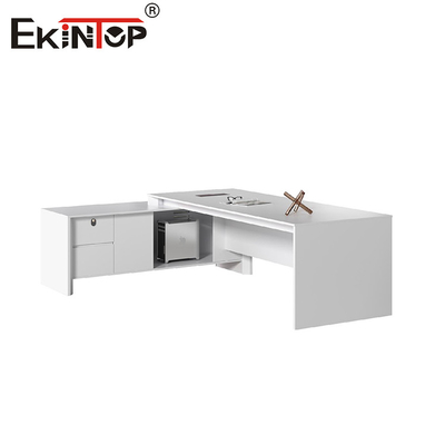 Table de bureau personnalisable en bois Meubles de bureau usine style moderne