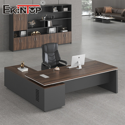 Bureau du PDG de style classique Bureau de bureau de haute qualité Bureau moderne
