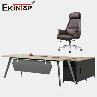 Bureau de gestion Bureau de bureau Bureau exécutif avec tiroirs Espaces de bureau
