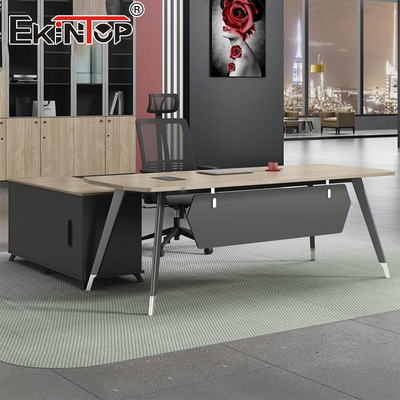 Tableau de bureau à prix réduit de style moderne échantillon bureau exécutif avec tiroirs