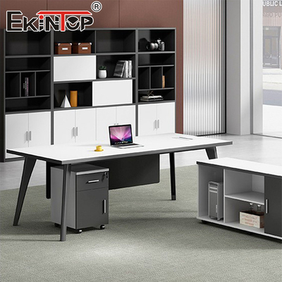 Meubles de bureau à la maison en forme de L Meuble de bureau modulaire