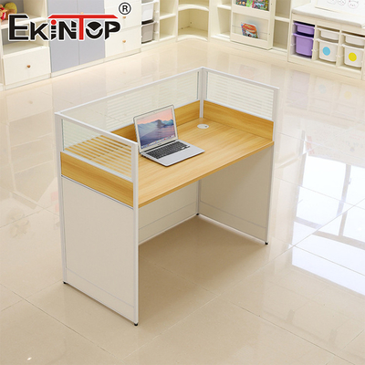 Bureau d'ordinateur en bois moderne Bureau de bureau Petite table