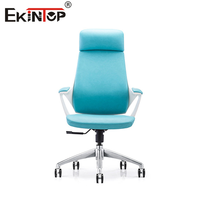 Chaise de bureau à dos en maille avec accoudoirs