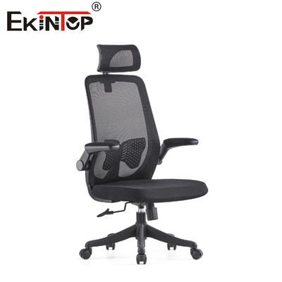 Chaise de bureau moderne à filet complet avec un support de tête réglable