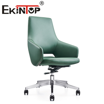 Chaise de bureau exécutive de haute qualité industrielle personnalisée Chaise en cuir végétalienne