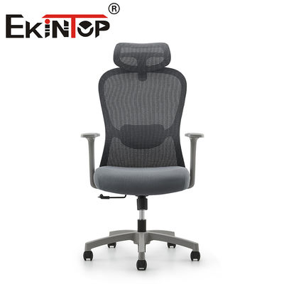 Chaise de bureau exécutif moderne siège pivotant ergonomique réglable chaise de travail en maille commerciale