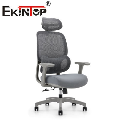 Chaise de bureau ergonomique confortable de style moderne en maille, prix d'usine, chaise de travail en maille