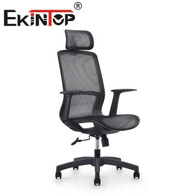 Roue exécutive pour le repos des pieds du personnel Nouveau fauteuil inclinable réglable fauteuil ergonomique en maille